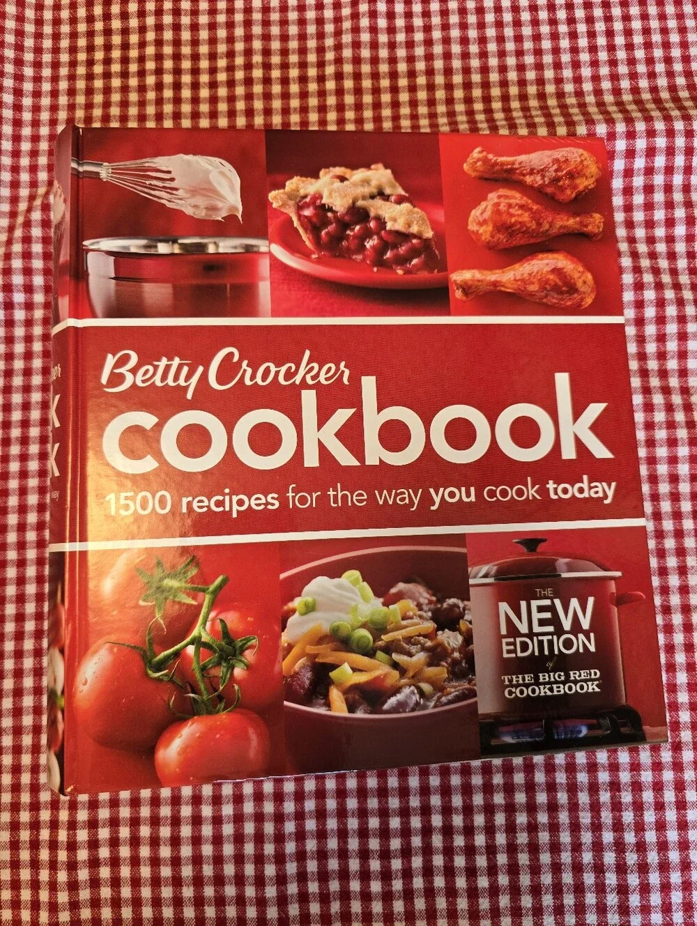 Betty Crocker Cookbook - Red and White Cover